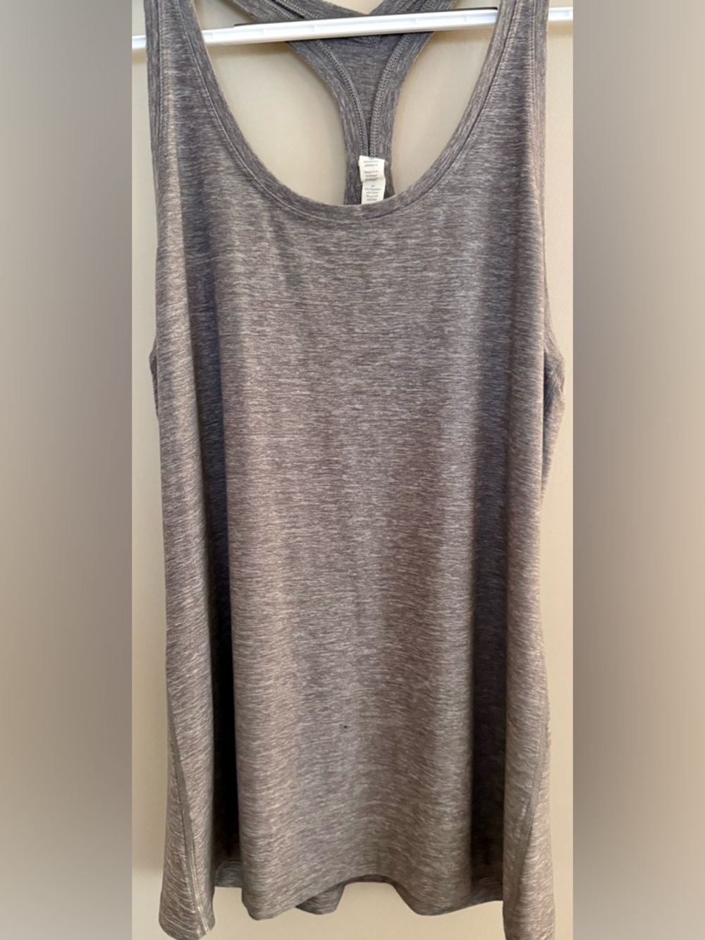 Lululemon grey racerback tank top